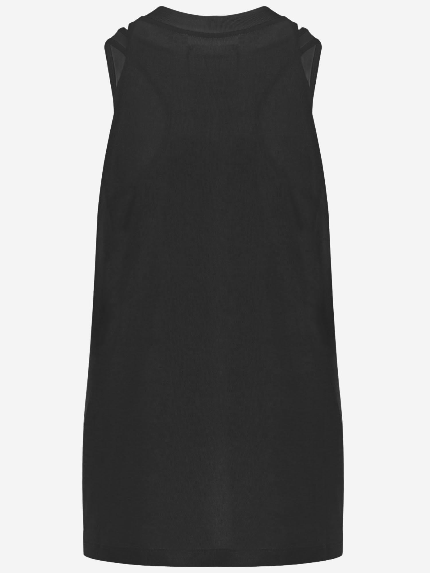 CANOTTA IN COTONE STRETCH CON TOP ADERENTE INTERNO WJE30 JER030099 DARKPARK 