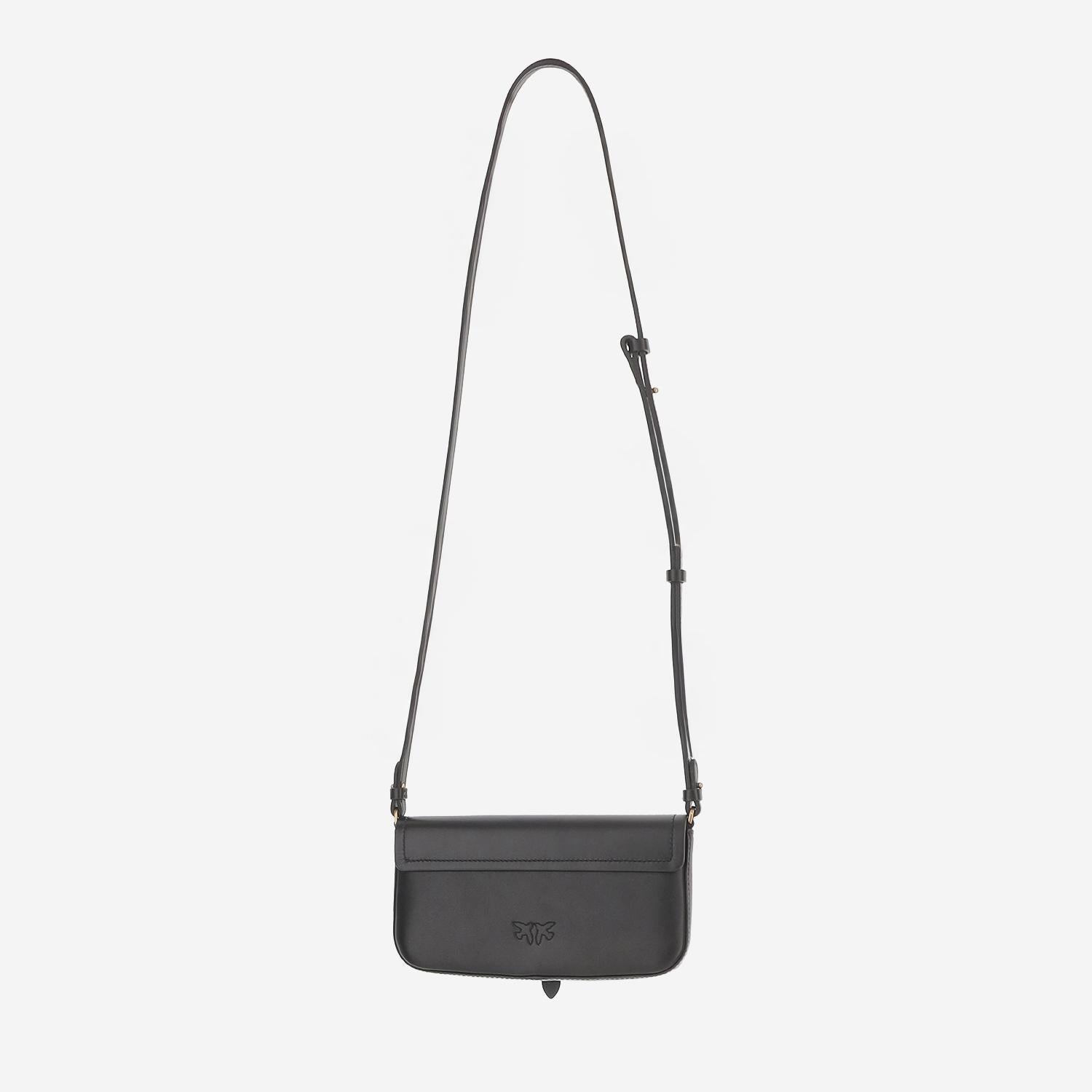 Borsa a tracolla Saddle in pelle 105349 A1ZXZ99Q PINKO 