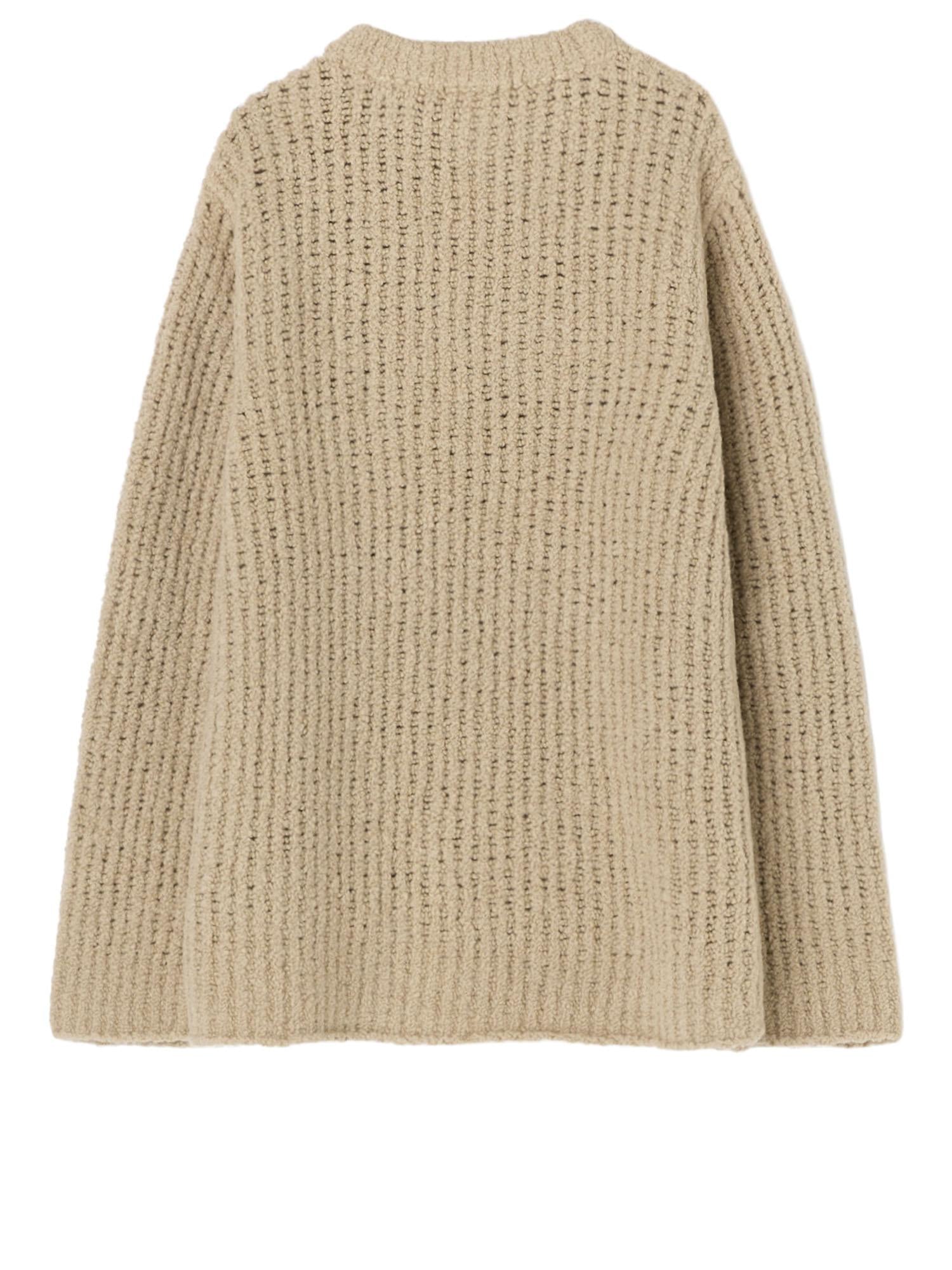 MAGLIA IN LANA A COSTE AW23T1915Y237 ANTIQUE LAUREN MANOOGIAN 