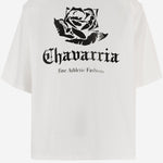 T-shirt Willy Chavarria X adidas in cotone con logo KR8687 OFFWHITE ADIDAS X WILLY CHAVARRIA 