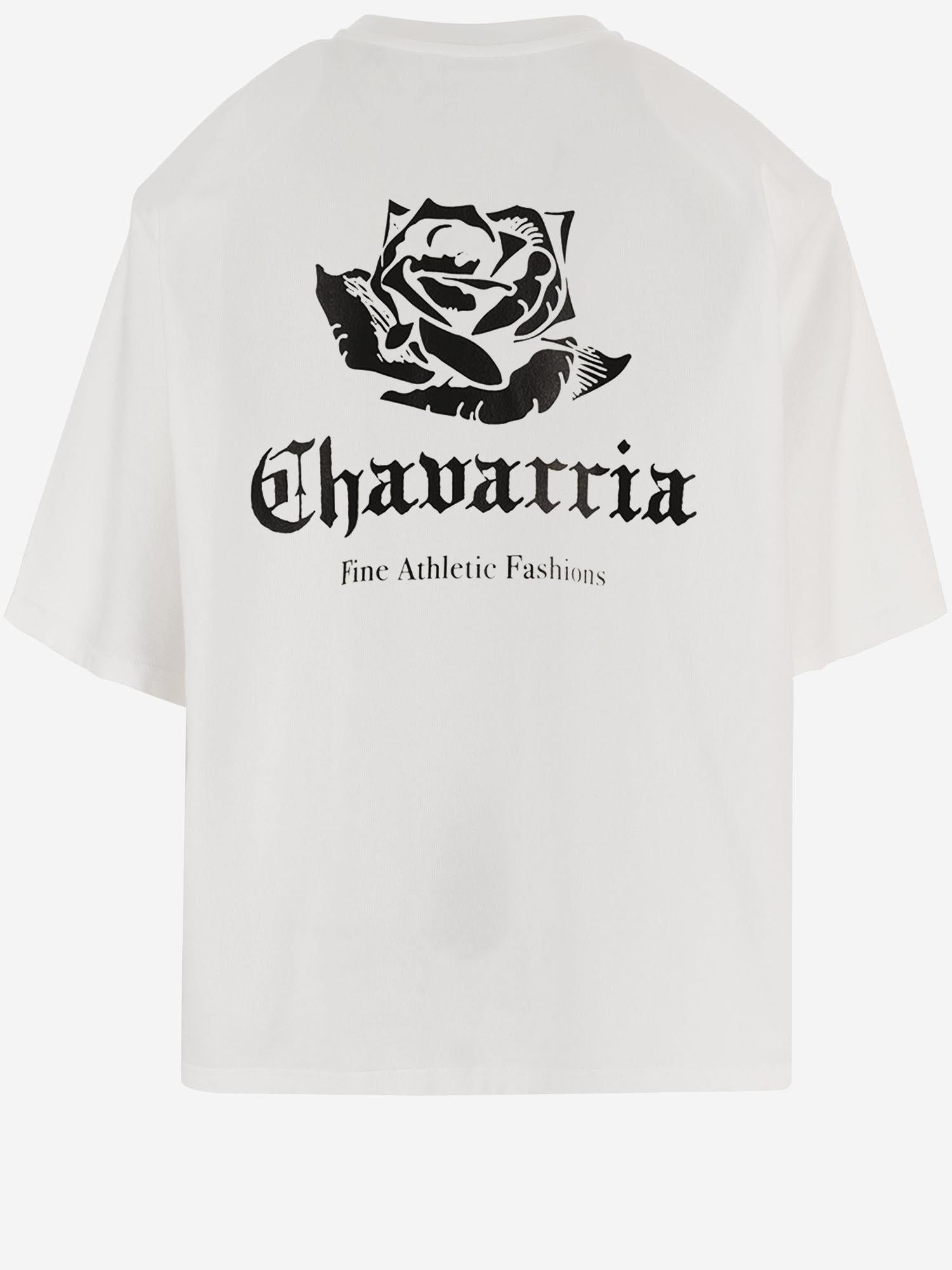 T-shirt Willy Chavarria X adidas in cotone con logo KR8687 OFFWHITE ADIDAS X WILLY CHAVARRIA 