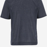 T-SHIRT IN COTONE CON MOTIVO A RIGHE HTS367JE0212 A044 AMI 