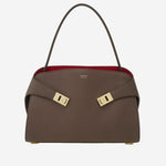 BORSA A SPALLA HUG SOFT IN PELLE 219816 003 SALVATORE FERRAGAMO 