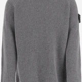 MAGLIONE IN MISTO LANA CON LOGO 5100015 S00M9V0M67 STONE ISLAND KIDS 