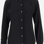 CAMICIA IN SETA Q23E035 TRUEBLACK EQUIPMENT 
