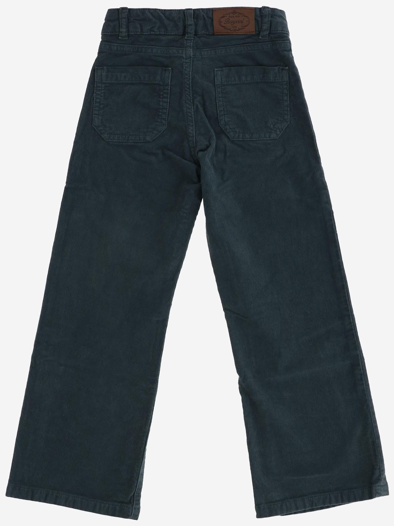 PANTALONI IN VELLUTO DI COTONE STRETCH W05GPAW00007 043 BONPOINT KIDS 