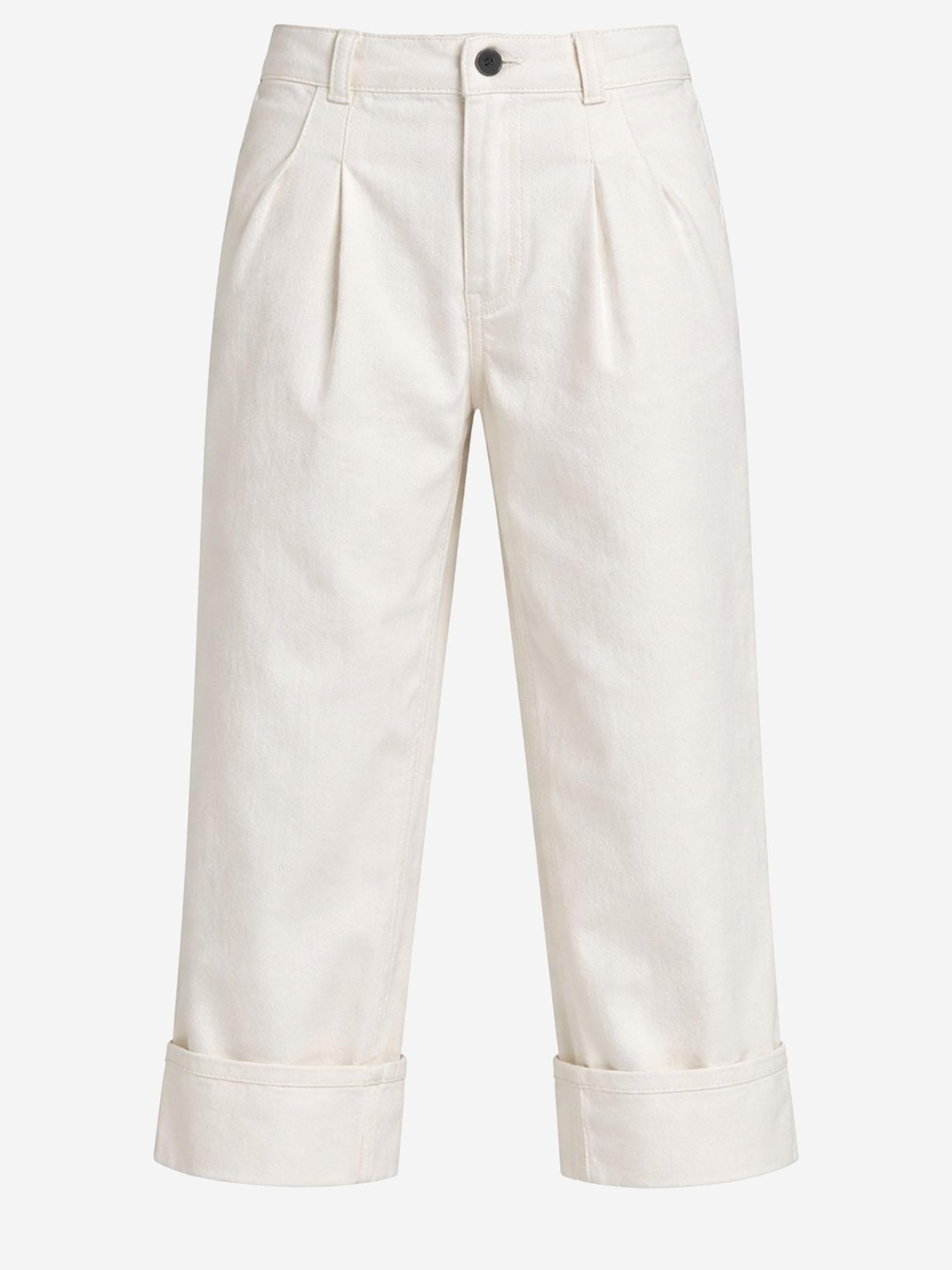 JEANS IN DENIM DI COTONE STRETCH CON DETTAGLI WEB 855965 XDDFB9692 GUCCI KIDS 