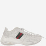 SNEAKERS ROCHELLE IN PELLE CON WEB 854041 AAF0H9246 GUCCI 