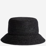 CAPPELLO BUCKET IN RAFIA CON LOGO ACU00835AW00501 990 JACQUEMUS 