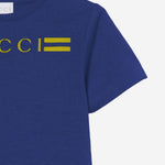 T-SHIRT IN COTONE CON LOGO 547559 XJHBQ4276 GUCCI KIDS 