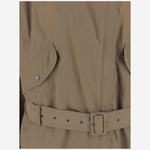 GIACCA CON CINTURA IN NYLON 866196 YZ9GH2576 SAINT LAURENT 