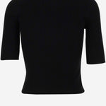 PULLOVER IN MISTO LANA A MANICHE CORTE CON LOGO 102017 A18MZ99 PINKO 