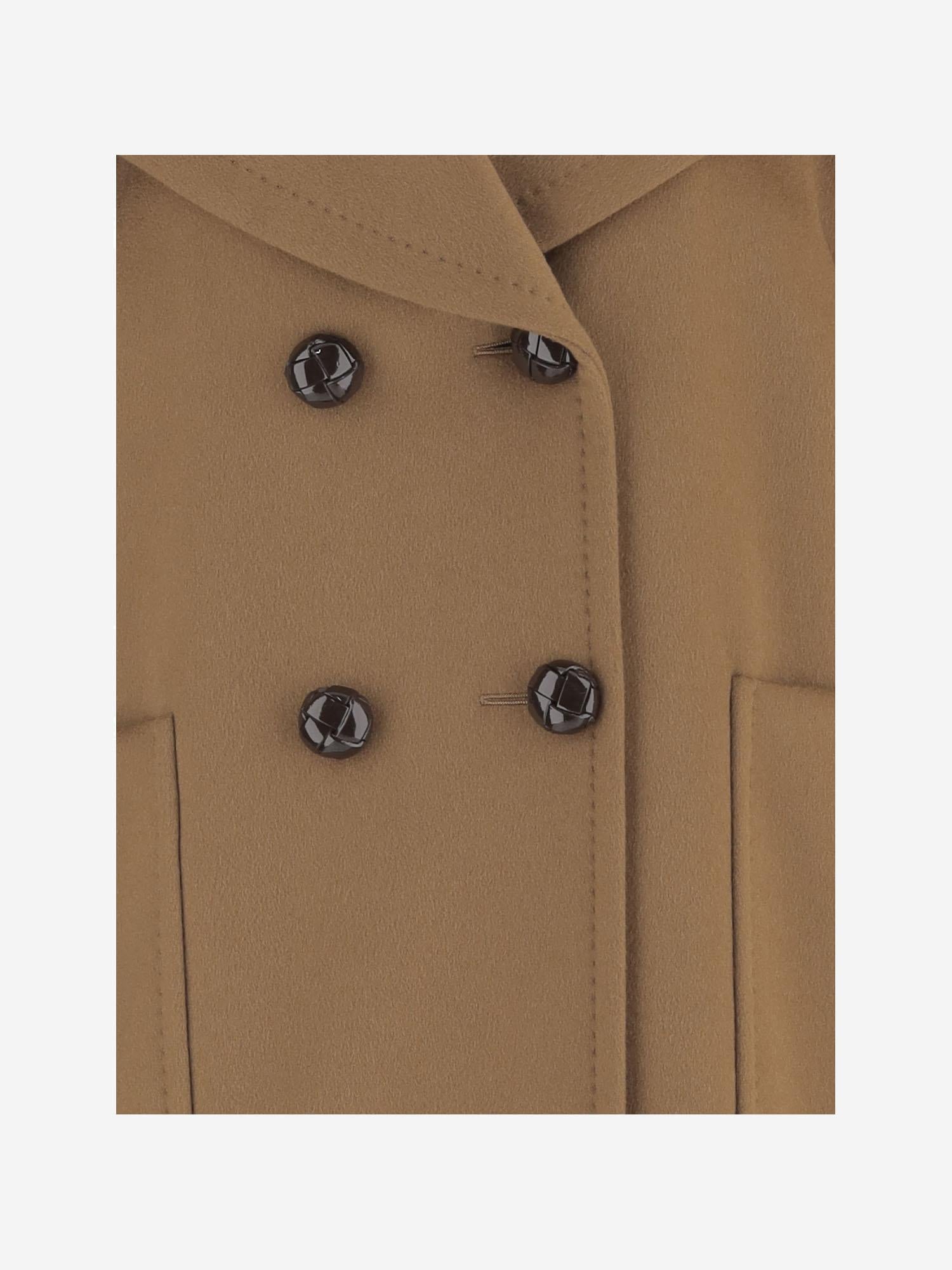 CAPPOTTO DOPPIOPETTO IN CASHMERE CON REVERS AMPI MARIO 028 MAX MARA 