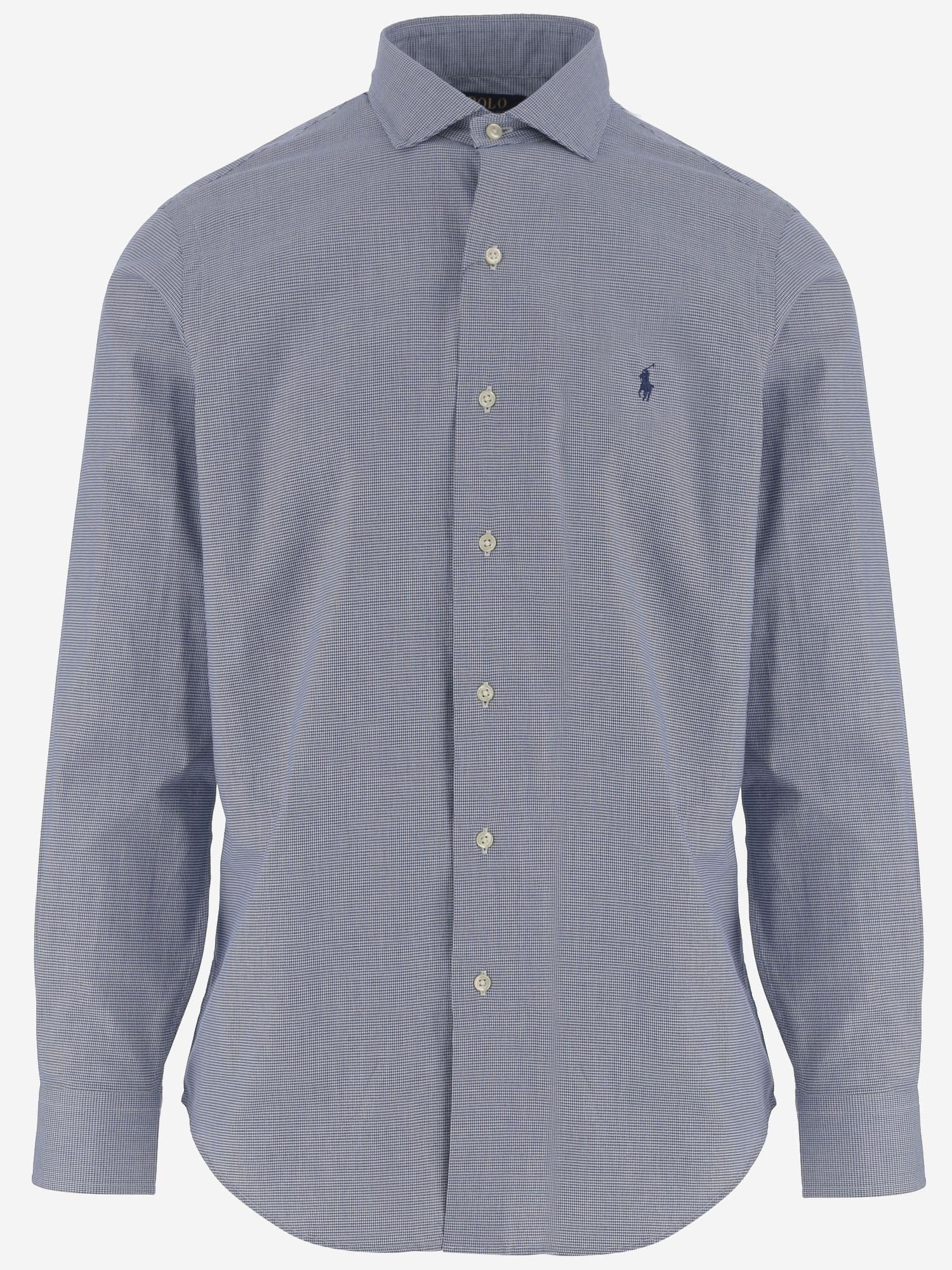 CAMICIA IN COTONE CON LOGO 710P00522 003 POLO RALPH LAUREN 