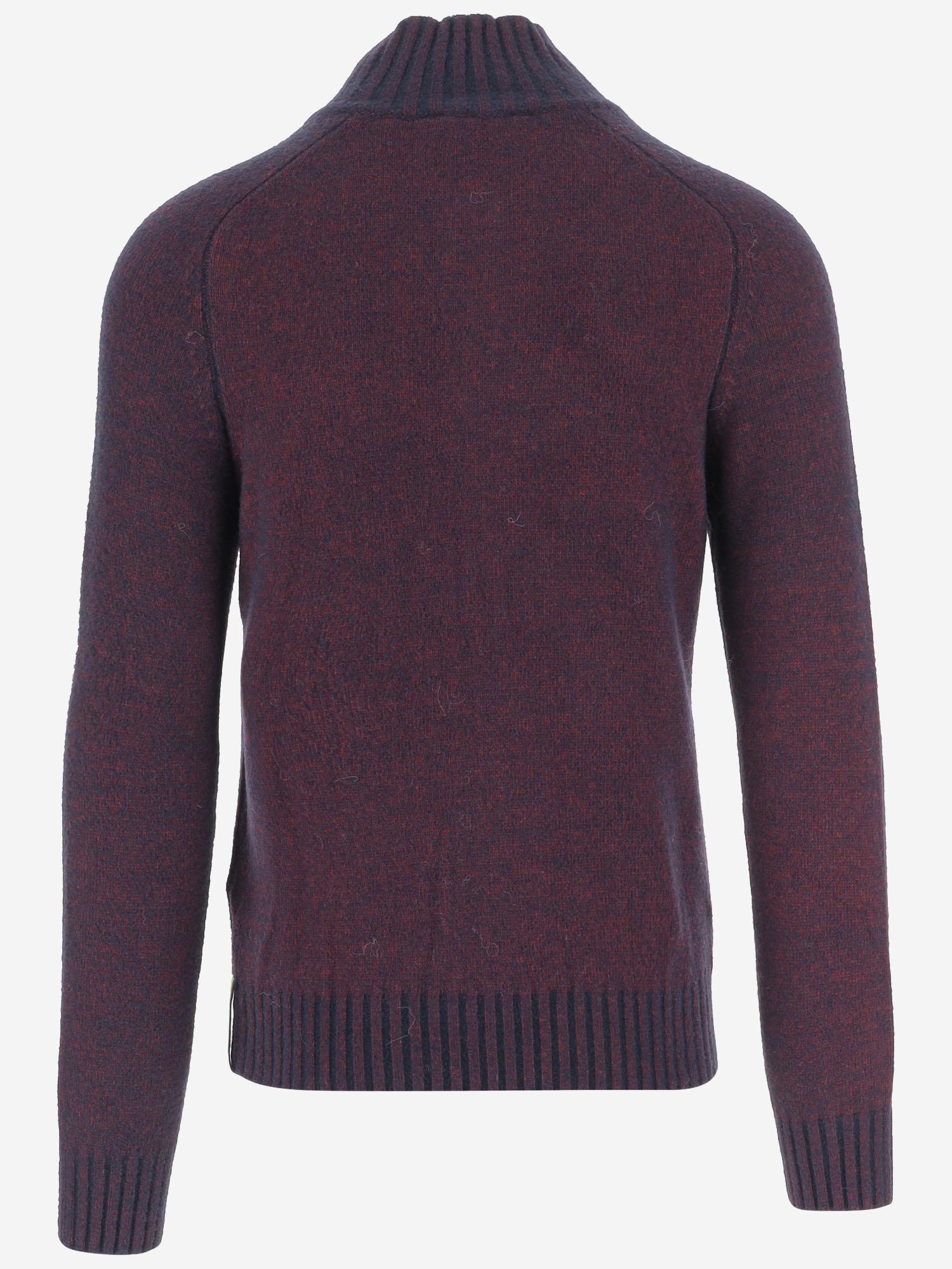 MAGLIA IN MISTO LANA CON ZIP AL COLLO K4138JW KB8 K-WAY 