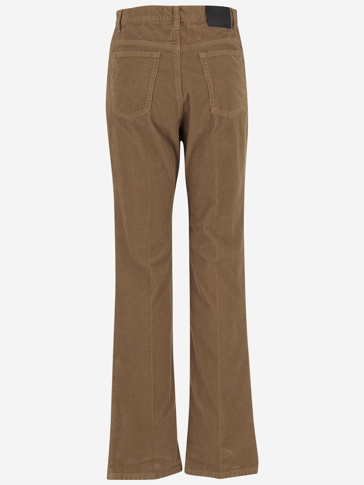 PANTALONI Clyde in velluto a coste 705103 Y29IA2423 SAINT LAURENT 