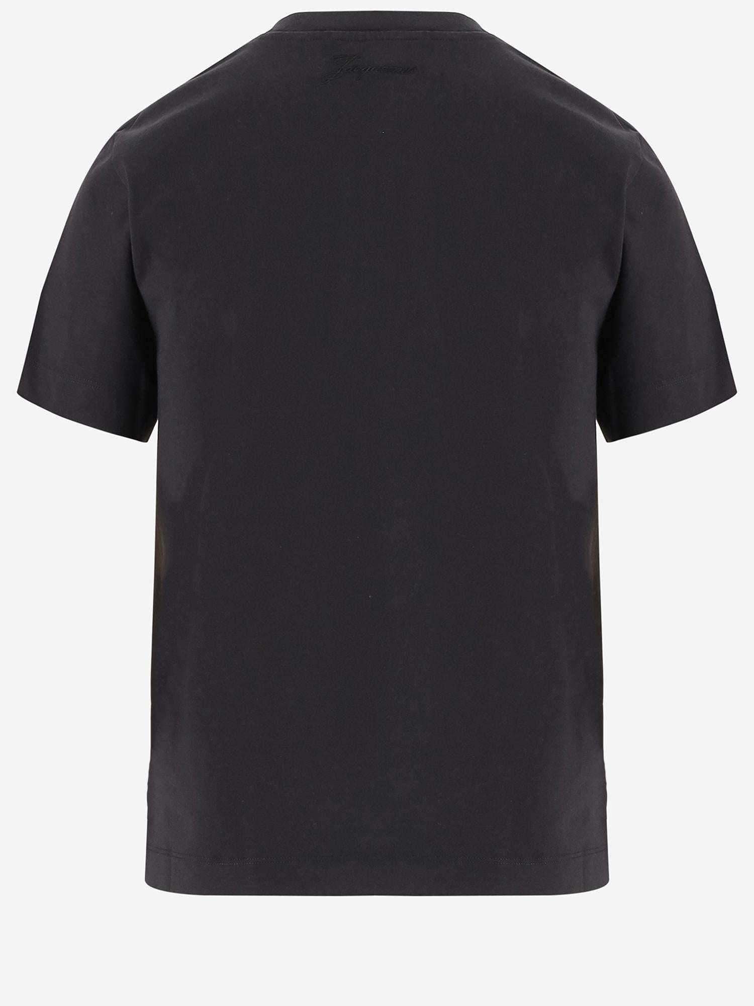 T-SHIRT IN JERSEY DI COTONE TSW00549AJ00068 390 JACQUEMUS 