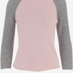 MAGLIA IN CASHMERE BICOLORE W40610JL PWPNKHGR GUEST IN RESIDENCE 