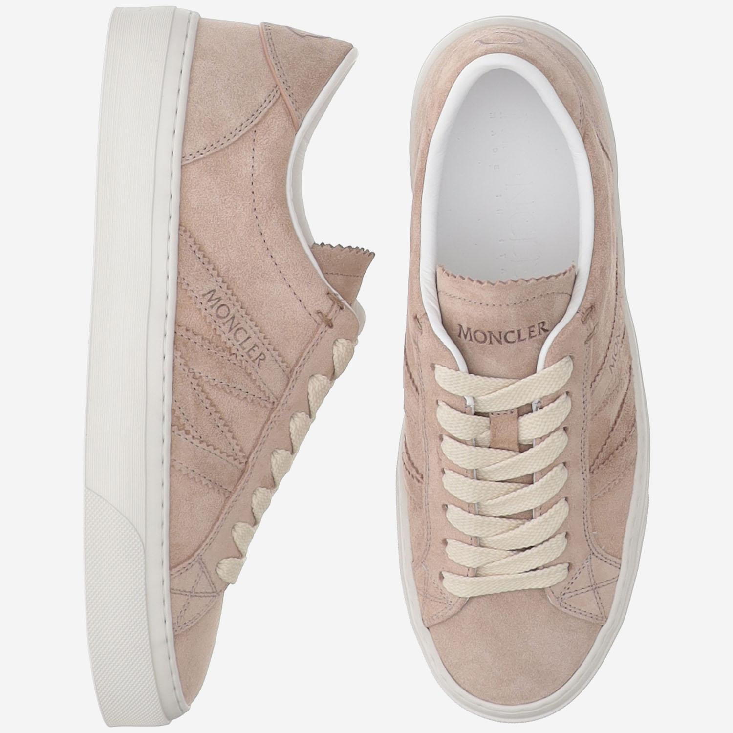 SNEAKERS MONACO IN PELLE SCAMOSCIATA 4M00160M4499 511 MONCLER 