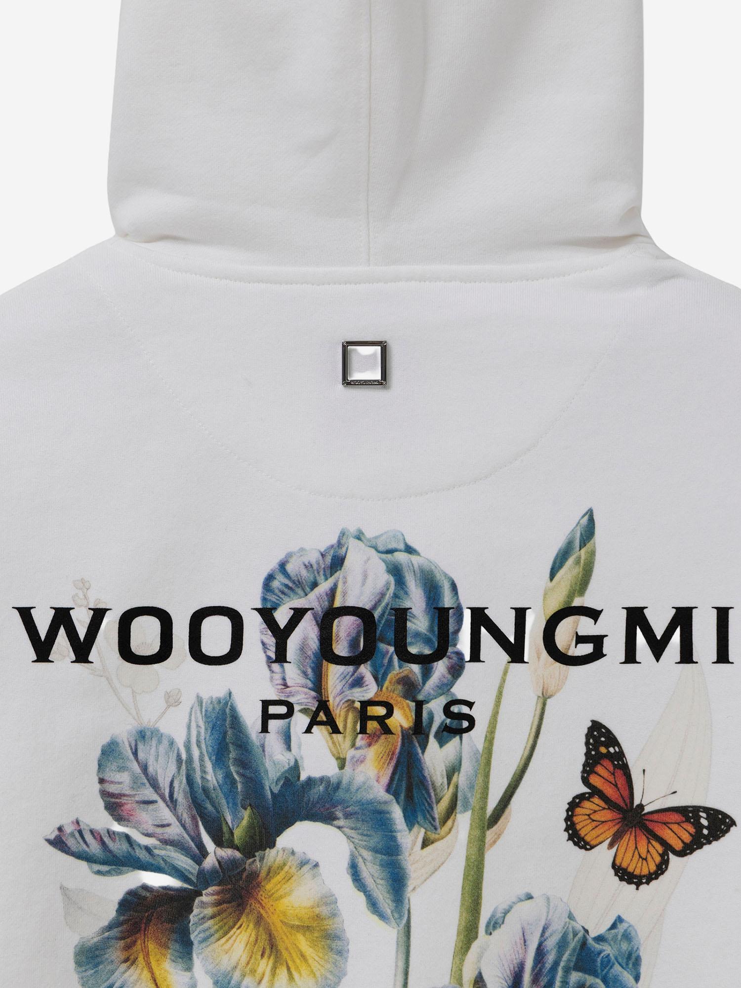 felpa con cappuccio in cotone W261TS36 719W WOOYOUNGMI 