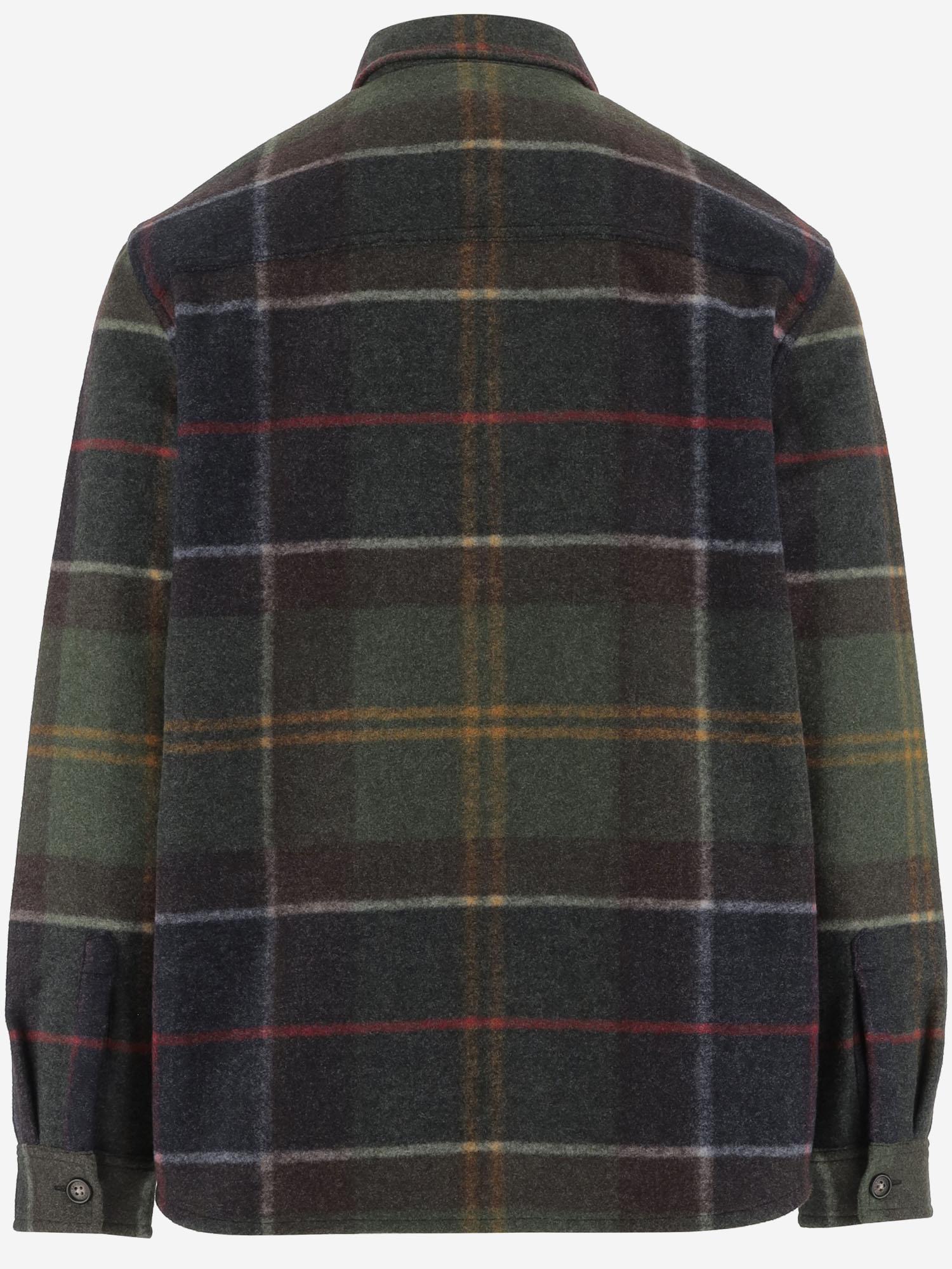 CAMICIA OVERSIZE CON MOTIVO CHECK MOS0400 TN11 BARBOUR 