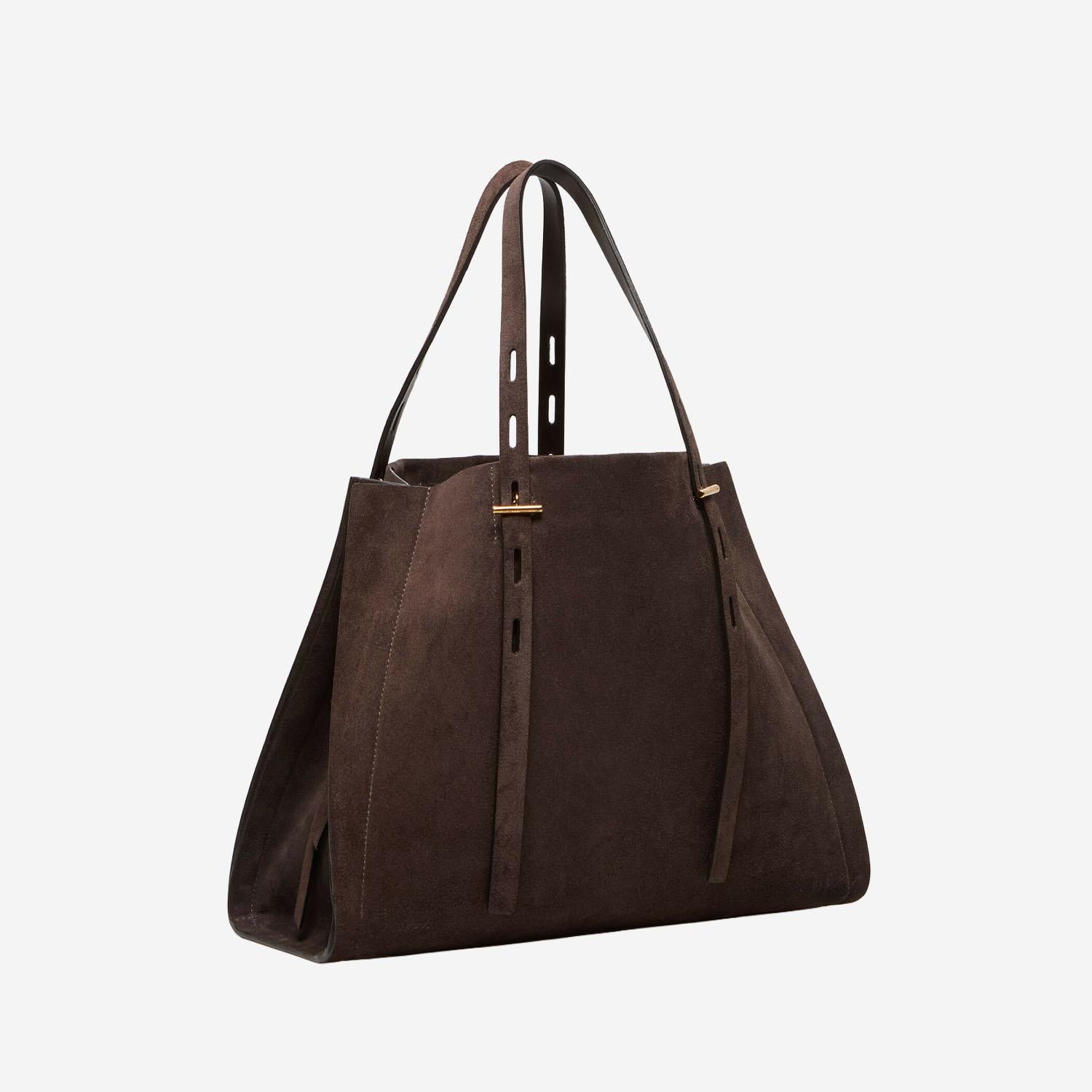 BORSA PAULA IN PELLE SCAMOSCIATA PAULA SUEDEC706 MINOBOSSI 