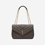 LOULOU LARGE IN PELLE DI AGNELLO TRAPUNTATA 803541 AAEAX1997 SAINT LAURENT 