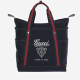 Borsa in tessuto stampato misura media con dettaglio Web 816863 FAD784044 GUCCI 