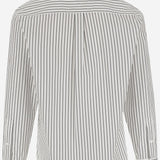 Camicia in cotone con motivo a righe 832804 V2FD09003 BOTTEGA VENETA 