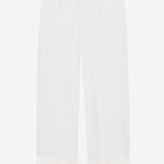 Pantaloni in popeline di cotone 831230 Y227W9601 SAINT LAURENT 