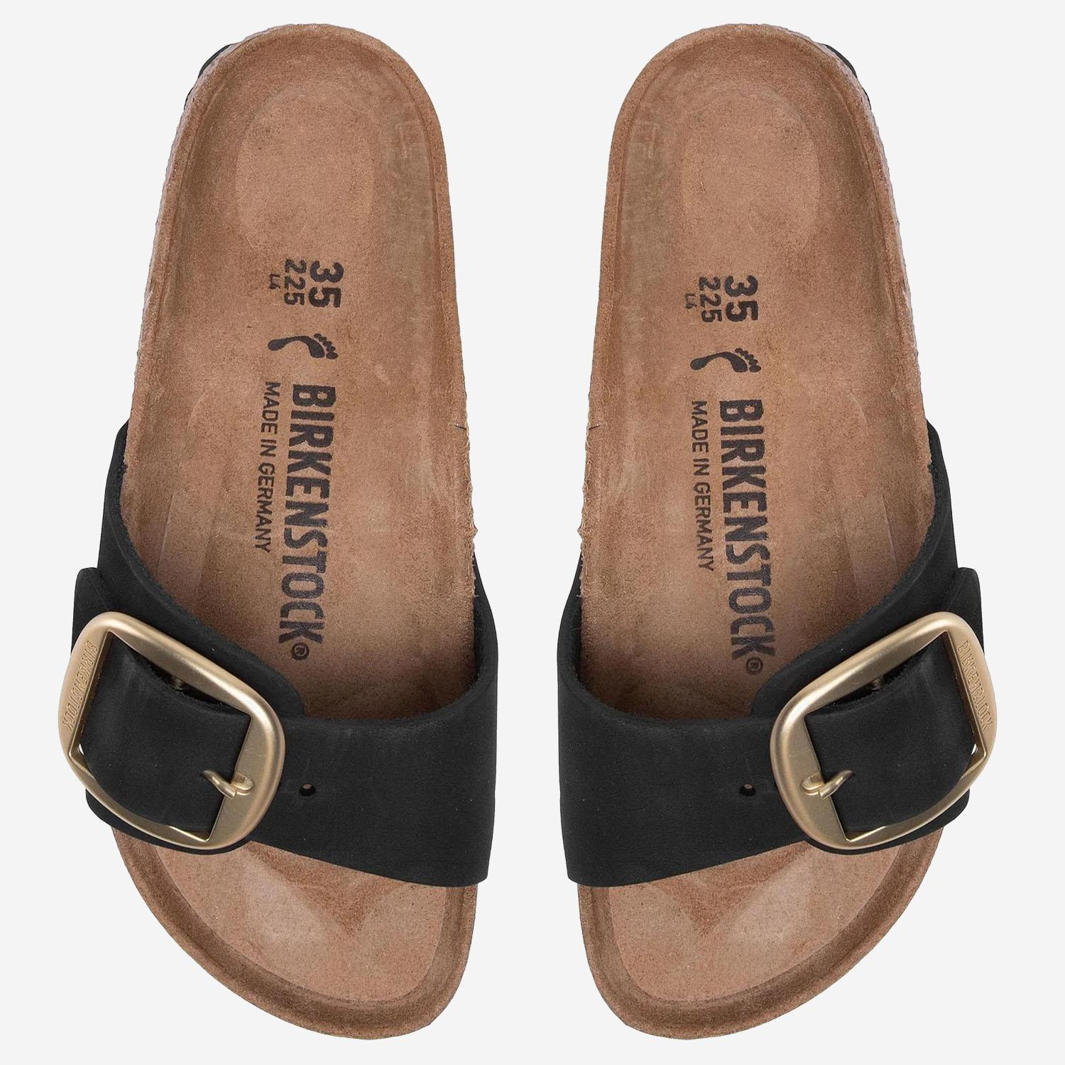 SANDALI MADRID BIG BUCKLE 1023373 BLACK BIRKENSTOCK 