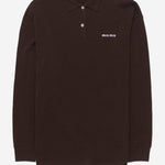 POLO A MANICHE LINGHE IN COTONE CON LOGO MJL019 14RWF0324 MIU MIU 