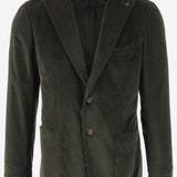 GIACCA MONOPETTO IN VELLUTO DI COTONE STRETCH 1SMC22K 300009V1182 TAGLIATORE 