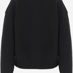 MAGLIONE IN LANA A COSTE CON STUDS 1018589 1A162071B000 VERSACE 