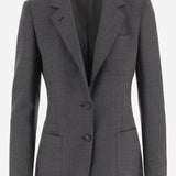 GIACCA MONOPETTO IN LANA  STRETCH JPARIGI12L 310016S1379 TAGLIATORE 