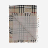 SCIARPA CHECK IN LANA 8105913 SAND BURBERRY 