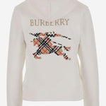 FELPA IN COTONE CON LOGO 8110965 CHALK BURBERRY 