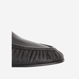 MOCASSINI IN PELLE F1923SN60 BLK THE ROW 