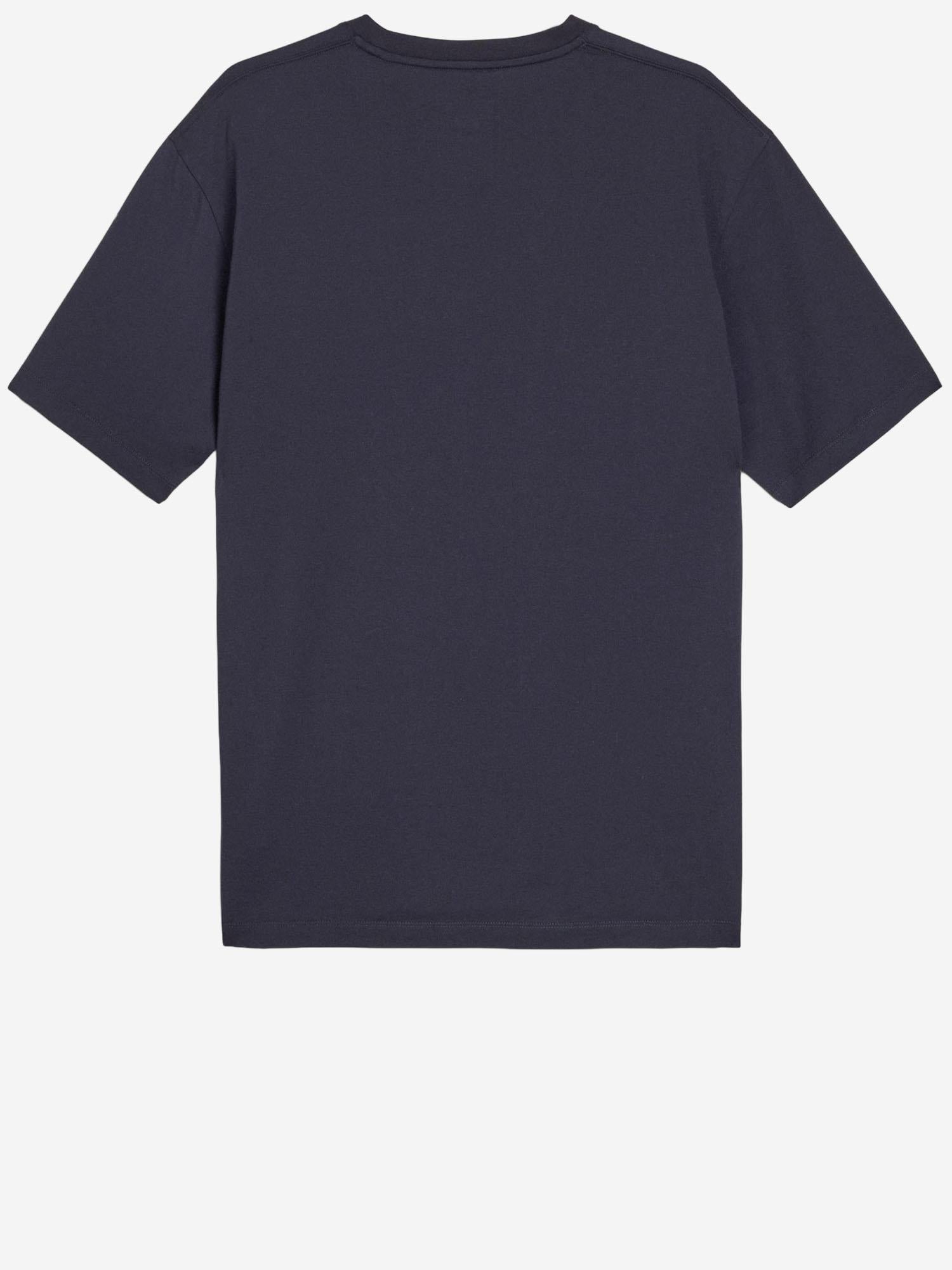 T-SHIRT IN COTONE CON STAMPA KQ9750 BLACK ADIDAS Y3 