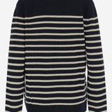 MAGLIONE CHEZ VALENTINO IN LANA CON MOTIVO A RIGHE 7V3KC34W B1WDYB VALENTINO 
