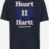 T-SHIRT S/S HEART II HARTT IN COTONE I035203 01XX CARHARTT WIP 