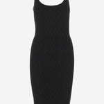 ABITO IN MAGLIA CON TEXTURE A V JACQUARD STRETCH 1011396 1A159781B000 VERSACE 