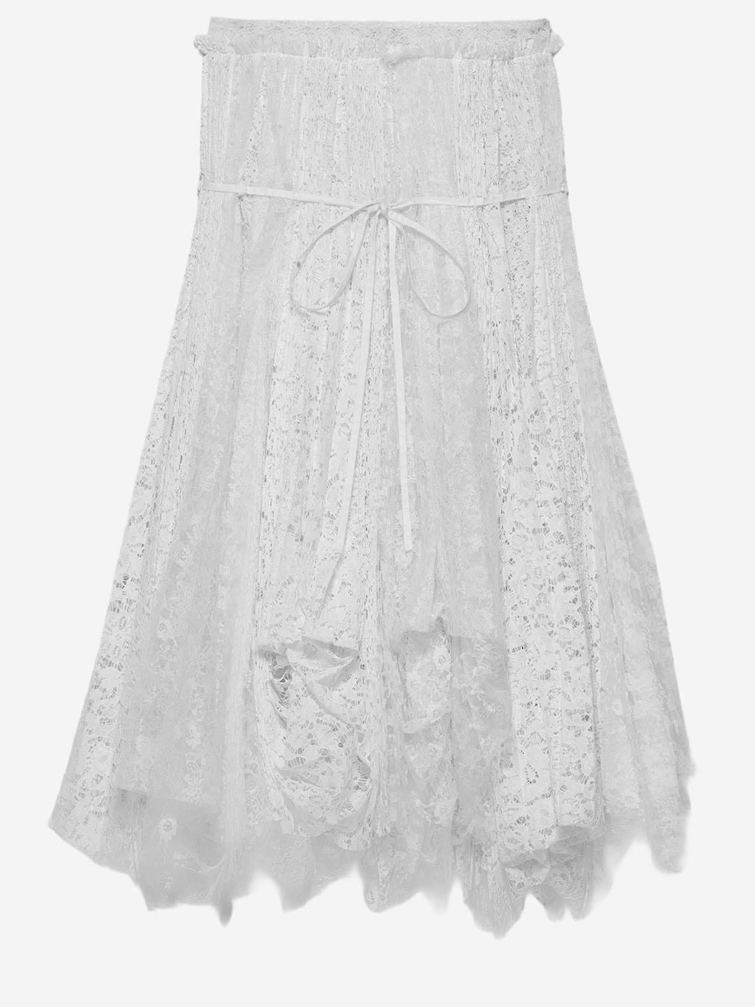 GONNA LUNGA IN PIZZO SK0200 PG1912001 JW ANDERSON 