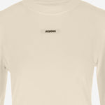 LE T-SHIRT GROS GRAIN MANCHES LONGUES TSW00155AJ00124 130 JACQUEMUS 