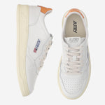 SNEAKERS MEDALIST LOW AULMLL26 LEATLEATWHTPRORANGE AUTRY 