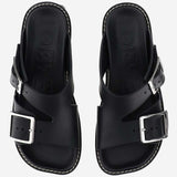 SABOT CON TACCO EASE IN PELLE DI VITELLO L814465X83 1100 LOEWE 