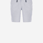 PANTALONI CORTI IN COTONE A RIGHE ISC0001 03931L MC2 SAINT BARTH 