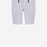 PANTALONI CORTI IN COTONE A RIGHE ISC0001 03931L MC2 SAINT BARTH 
