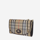 PORTAFOGLIO HIGHLANDS CON TRACOLLA 8112274 SAND BURBERRY 