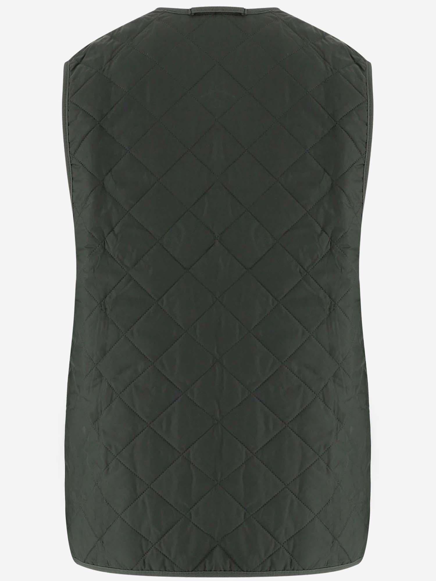 GILET TRAPUNTATO CON ZIP MLI0001 GN92 BARBOUR 